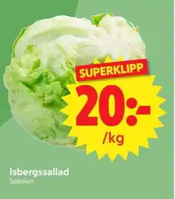 Nya Pulsen Isbergssallad erbjuda