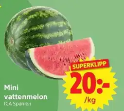 Nya Pulsen Mini vattenmelon erbjuda