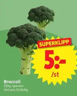 Nya Pulsen Broccoli erbjuda