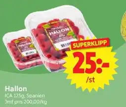 Nya Pulsen ICA Hallon erbjuda