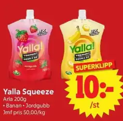 Nya Pulsen Arla Yalla Squeeze erbjuda