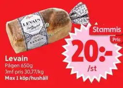 Nya Pulsen Pågen Levain erbjuda