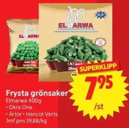 Nya Pulsen Elmarwa Frysta grönsaker erbjuda