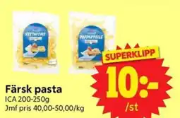 Nya Pulsen ICA Färsk pasta erbjuda