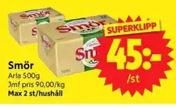 Nya Pulsen Arla Smör erbjuda