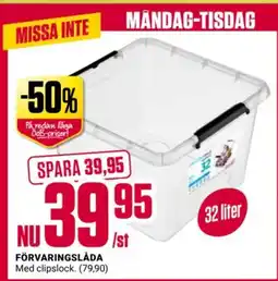 ÖoB Förvaringslåda erbjuda