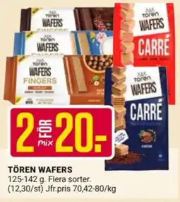 ÖoB Tören wafers erbjuda