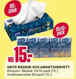 ÖoB Grite Näsduk och ansiktsservett erbjuda