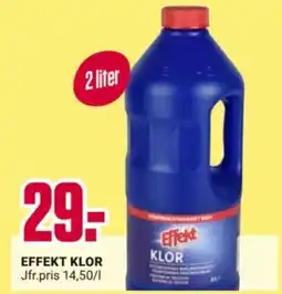 ÖoB Effekt Klor erbjuda