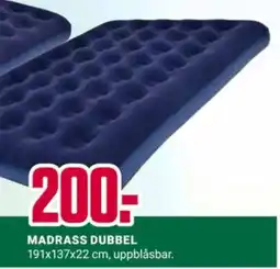 ÖoB Madrass dubbel erbjuda