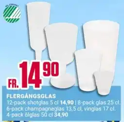 ÖoB Flergångsglas erbjuda