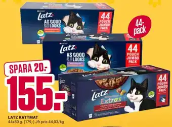 ÖoB Latz kattmat erbjuda