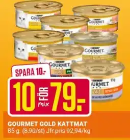 ÖoB Gourmet gold kattmat erbjuda
