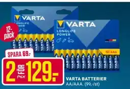 ÖoB Varta batterier erbjuda