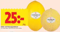 ICA Kvantum ICA Galia- och Honungsmeloner erbjuda