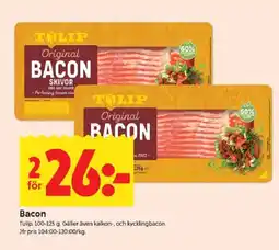 ICA Kvantum Tulip Bacon erbjuda