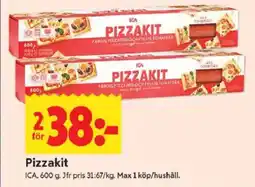 ICA Kvantum ICA Pizzakit erbjuda