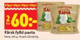 ICA Kvantum Rana Färsk fylld pasta erbjuda
