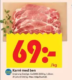 ICA Kvantum Karré med ben erbjuda