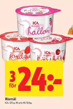 ICA Kvantum ICA Rismål erbjuda