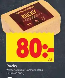 ICA Kvantum Wernerssons Rocky erbjuda