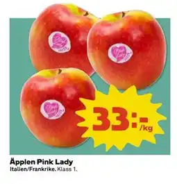 Coop Daglivs Äpplen Pink Lady erbjuda