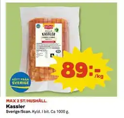 Coop Daglivs Kassler erbjuda