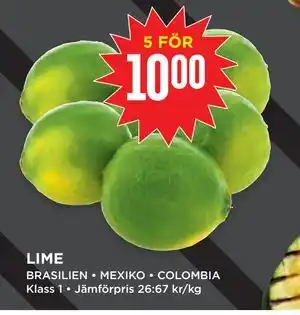 Willys Hemma LIME erbjuda