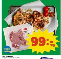 Coop Daglivs Färsk fläskkotlett erbjuda