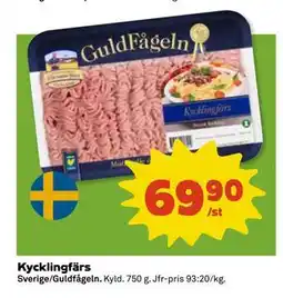Coop Daglivs Kycklingfärs erbjuda