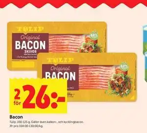 ICA Kvantum Bacon erbjuda