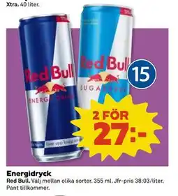 Coop Daglivs Energidryck erbjuda