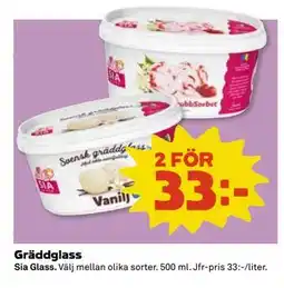 Coop Daglivs Gräddglass erbjuda