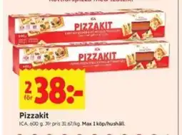 ICA Kvantum Pizzakit erbjuda