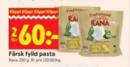 ICA Kvantum Färsk fylld pasta Rana erbjuda