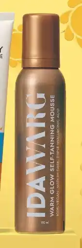 ICA Kvantum Ida Warg Self-Tanning Beauty Warm Glow Mousse erbjuda