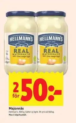 ICA Kvantum Majonnäs erbjuda