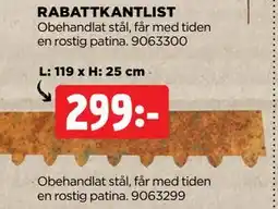 Jem&Fix RABATTKANTLIST erbjuda