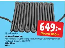 Jem&Fix POOLVÄRMARE erbjuda
