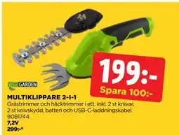 Jem&Fix MULTIKLIPPARE 2-I-1 erbjuda