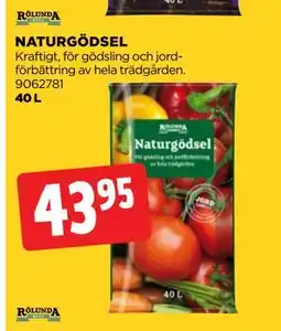 Jem&Fix NATURGÖDSEL erbjuda