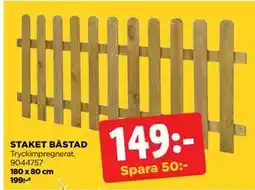 Jem&Fix STAKET BÅSTAD erbjuda