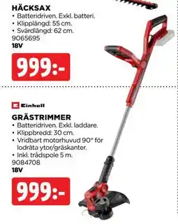 Jem&Fix GRÄSTRIMMER erbjuda