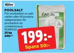 Jem&Fix POOLSALT erbjuda