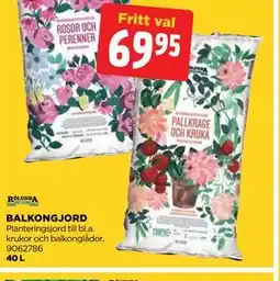 Jem&Fix BALKONGJORD erbjuda