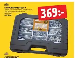 Jem&Fix SKRUVSET PROTECT 4 erbjuda