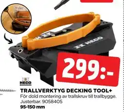 Jem&Fix TRALLVERKTYG DECKING TOOL+ erbjuda
