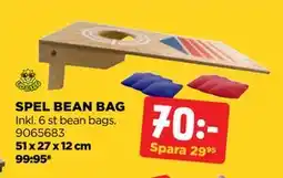 Jem&Fix SPEL BEAN BAG erbjuda