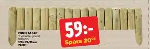 Jem&Fix MINISTAKET erbjuda