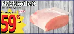 Supergrossen Fläskkotlett erbjuda